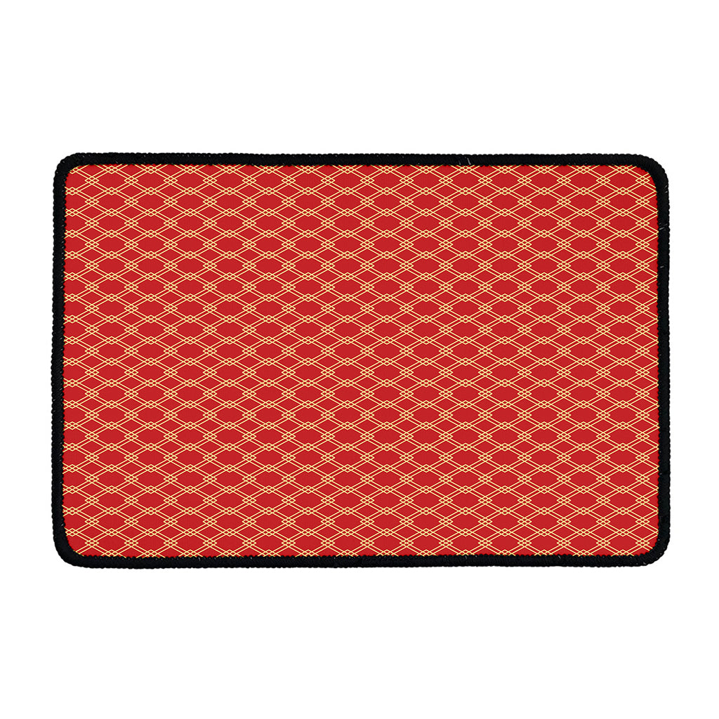Classic Japanese Pattern Print Kitchen Mat