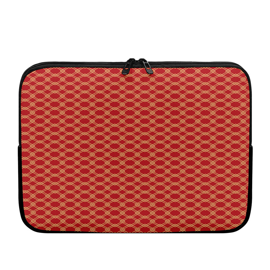 Classic Japanese Pattern Print Laptop Sleeve