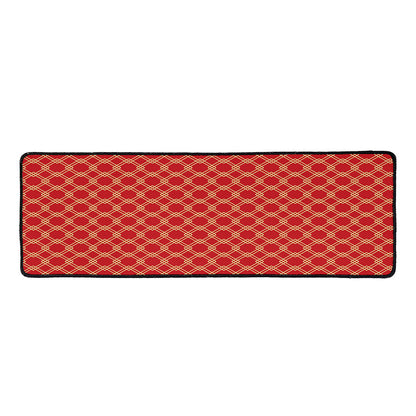 Classic Japanese Pattern Print Long Kitchen Mat