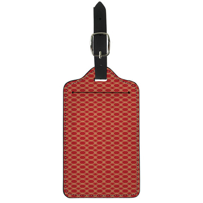 Classic Japanese Pattern Print Luggage Tag