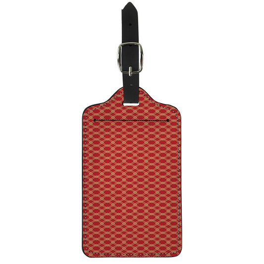Classic Japanese Pattern Print Luggage Tag
