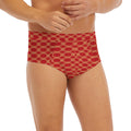 Classic Japanese Pattern Print Men's Briefs