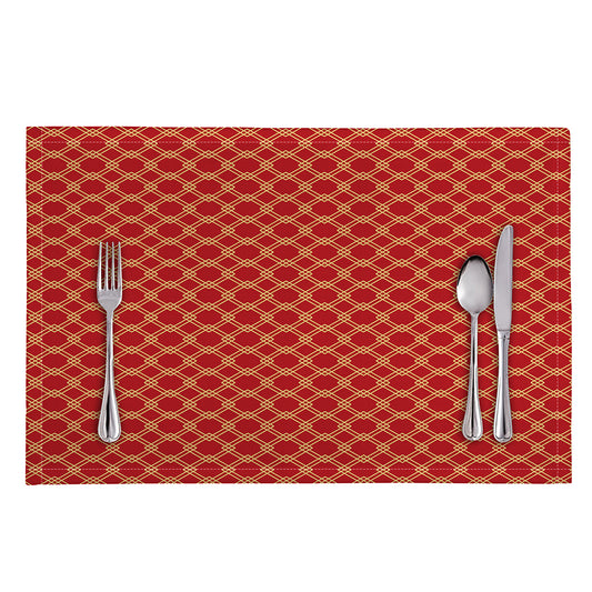 Classic Japanese Pattern Print Placemat