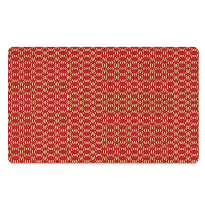 Classic Japanese Pattern Print Polyester Doormat