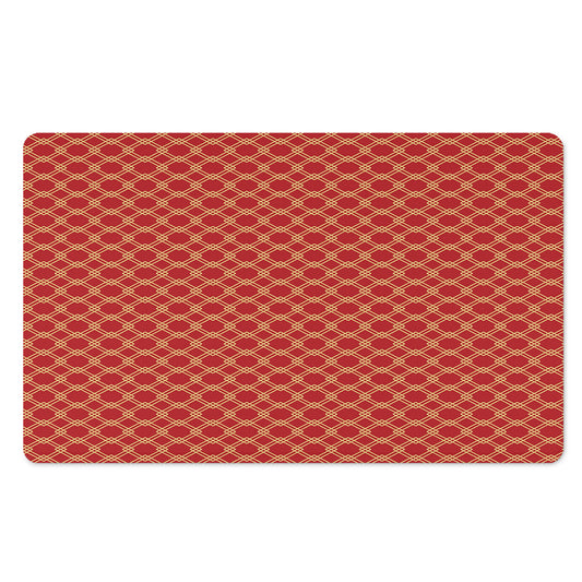Classic Japanese Pattern Print Polyester Doormat