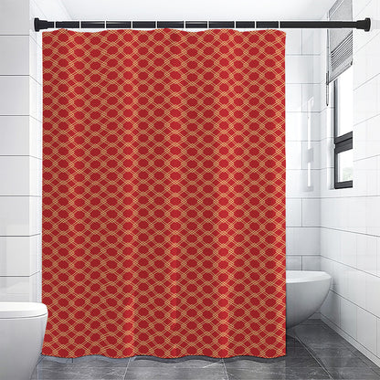 Classic Japanese Pattern Print Premium Shower Curtain