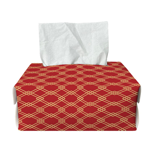 Classic Japanese Pattern Print Rectangle Tissue Box Cover