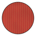 Classic Japanese Pattern Print Round Floor Mat