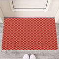Classic Japanese Pattern Print Rubber Doormat