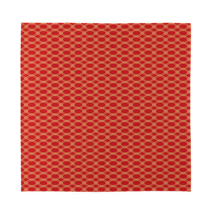 Classic Japanese Pattern Print Silk Bandana