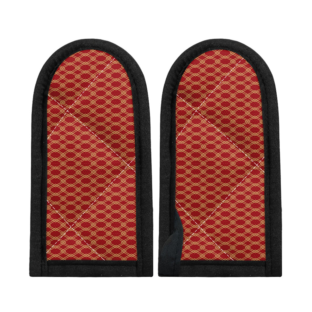 Classic Japanese Pattern Print Skillet Handle Cover