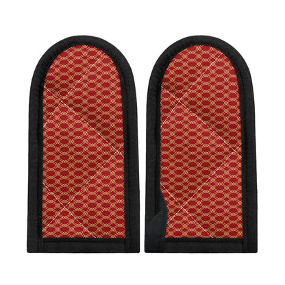 Classic Japanese Pattern Print Skillet Handle Cover