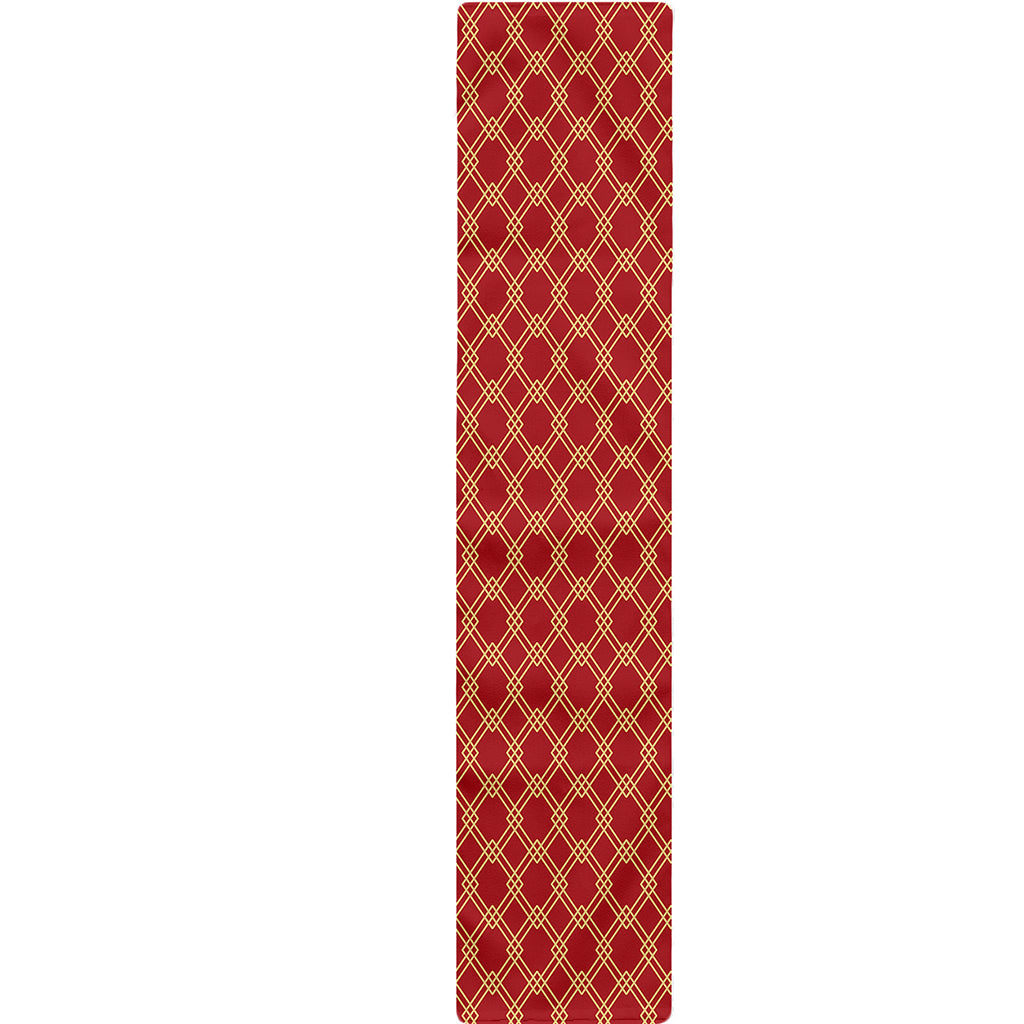 Classic Japanese Pattern Print Table Runner