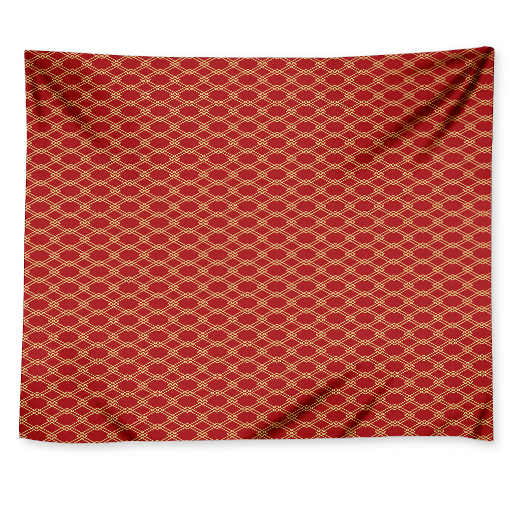 Classic Japanese Pattern Print Tapestry