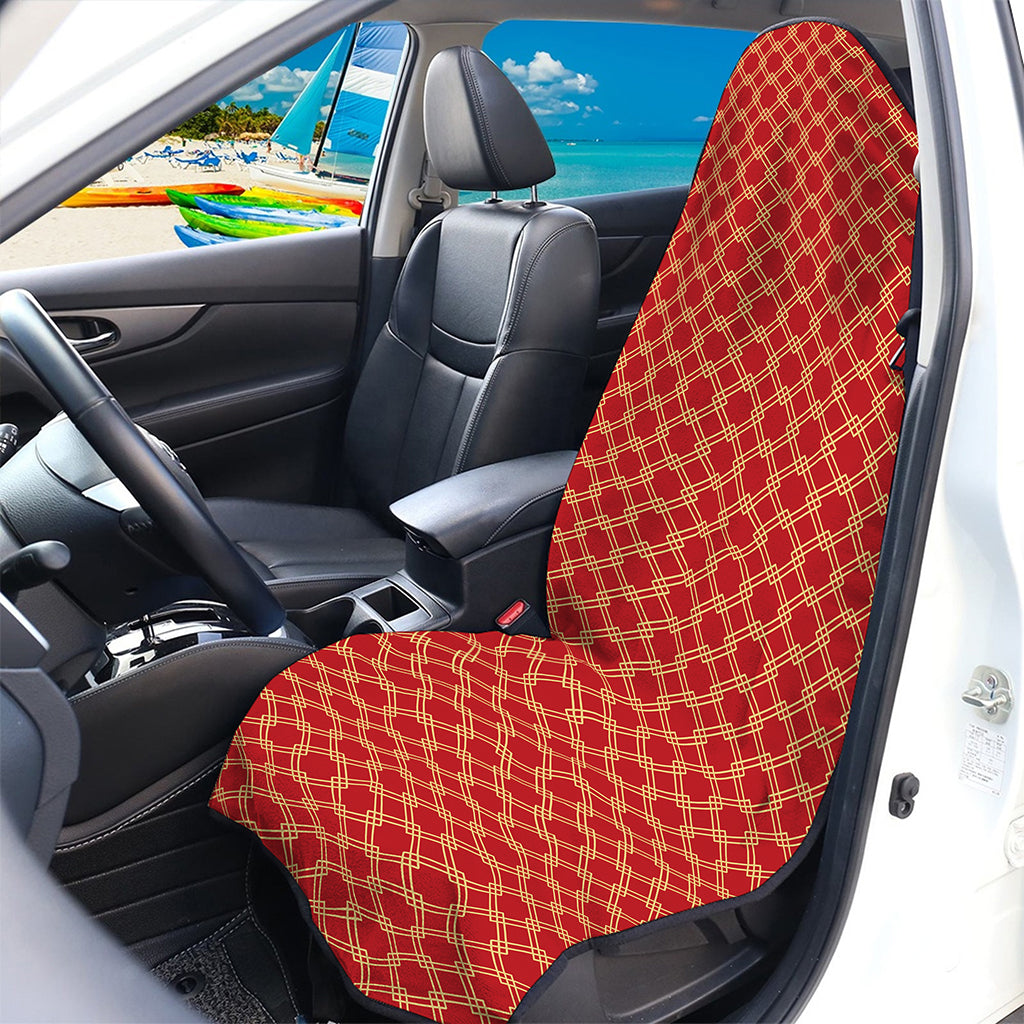Classic Japanese Pattern Print Waterproof Car Seat Cover