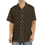Classic Orthodox Pattern Print Aloha Shirt