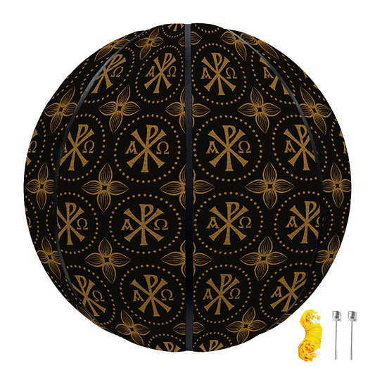 Classic Orthodox Pattern Print Basketball