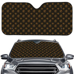 Classic Orthodox Pattern Print Car Windshield Sun Shade