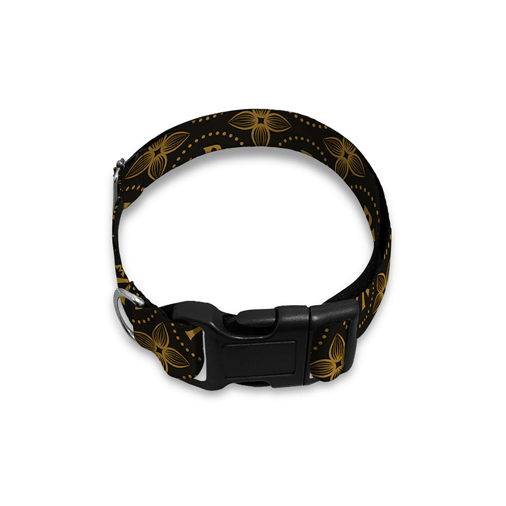 Classic Orthodox Pattern Print Dog Collar