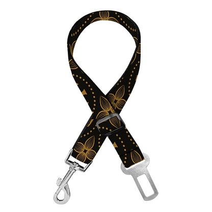 Classic Orthodox Pattern Print Dog Seat Belt