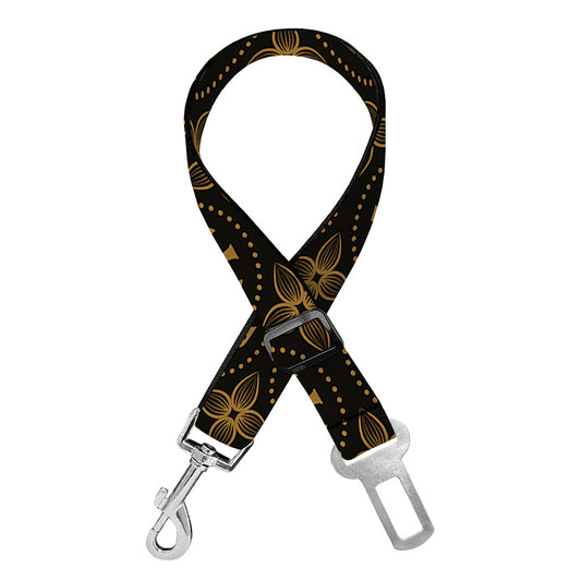 Classic Orthodox Pattern Print Dog Seat Belt