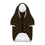 Classic Orthodox Pattern Print Dog Zip Up Hoodie