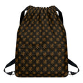 Classic Orthodox Pattern Print Drawstring Backpack