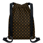 Classic Orthodox Pattern Print Drawstring Backpack