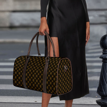 Classic Orthodox Pattern Print Duffle Bag