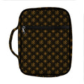 Classic Orthodox Pattern Print Front Pocket Bible Bag