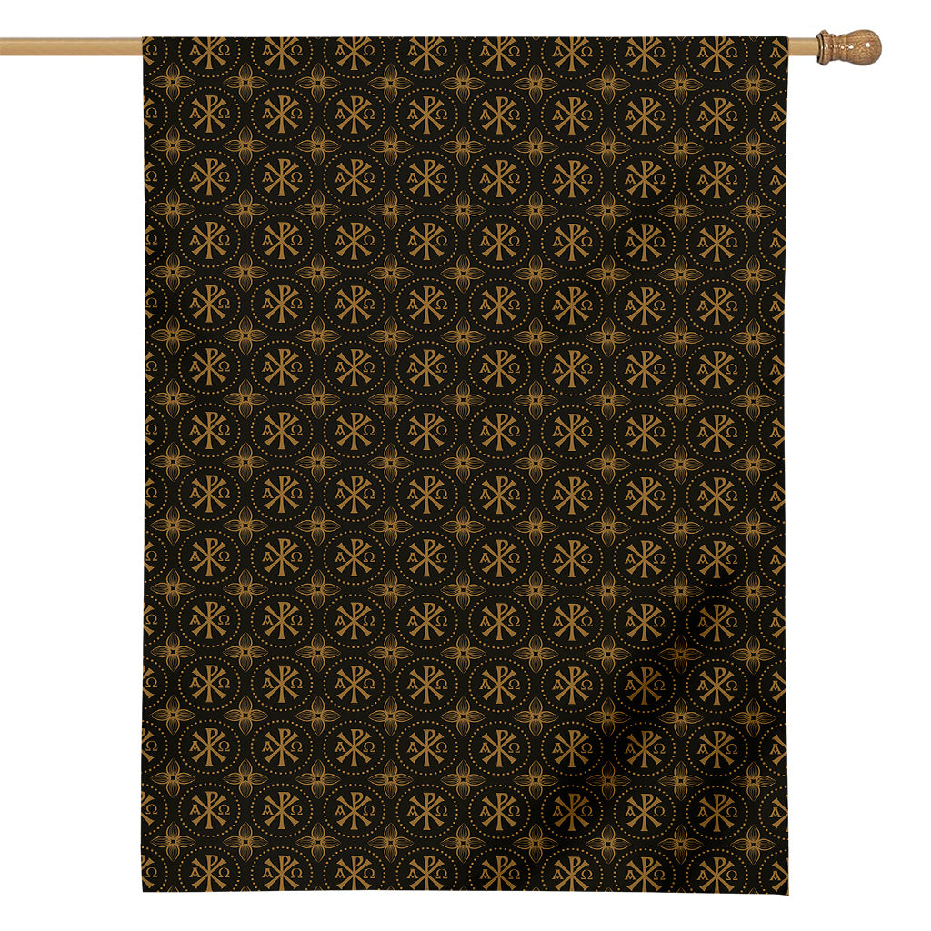 Classic Orthodox Pattern Print House Flag
