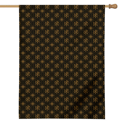 Classic Orthodox Pattern Print House Flag