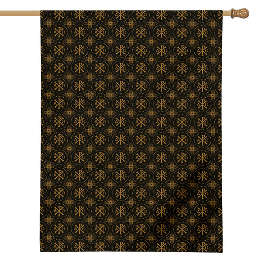 Classic Orthodox Pattern Print House Flag