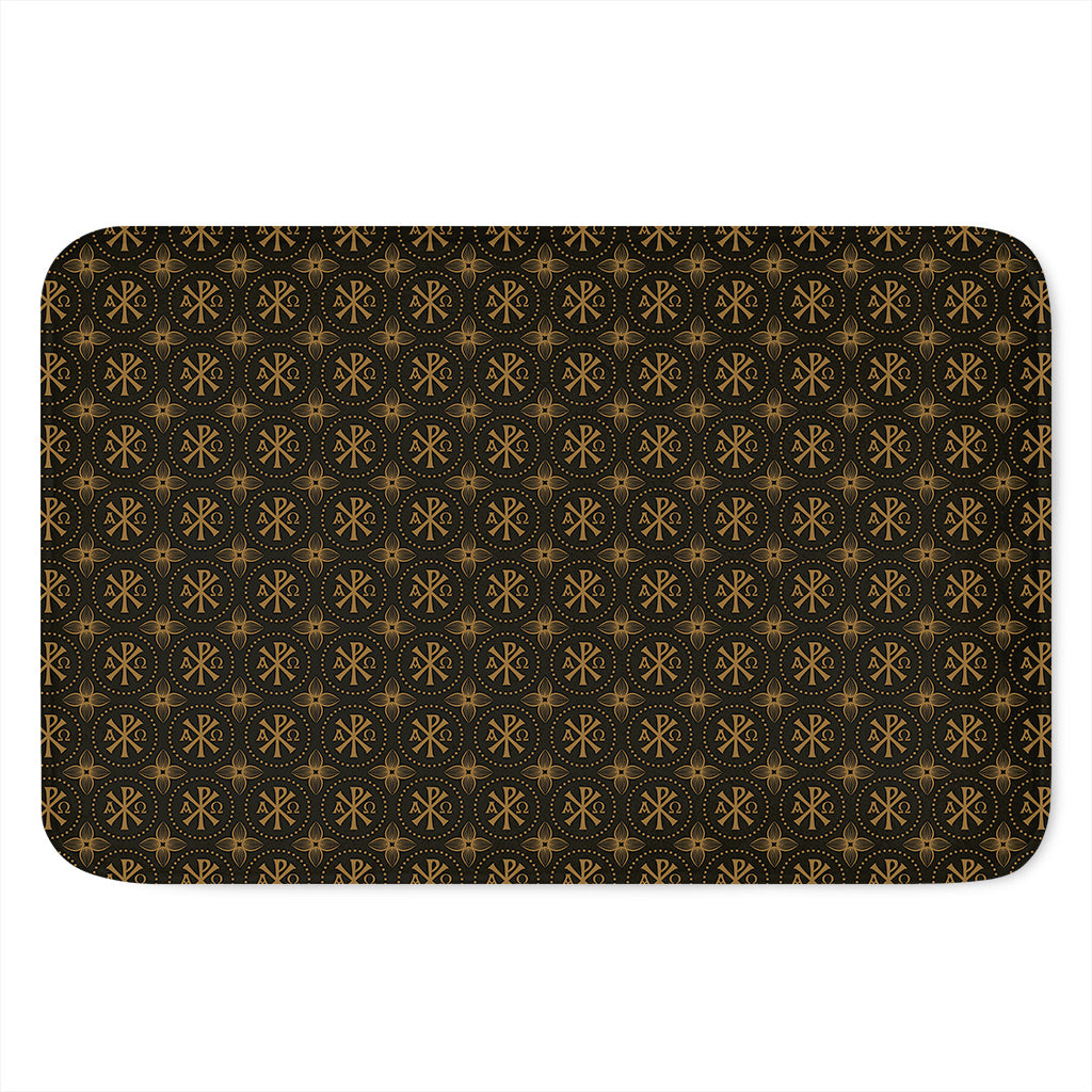 Classic Orthodox Pattern Print Indoor Door Mat