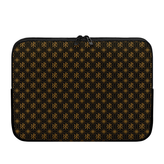 Classic Orthodox Pattern Print Laptop Sleeve