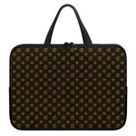Classic Orthodox Pattern Print Laptop Sleeve With Handle