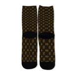 Classic Orthodox Pattern Print Long Socks