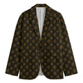Classic Orthodox Pattern Print Men's Cotton Blazer