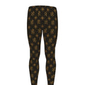 Classic Orthodox Pattern Print Men's Leggings