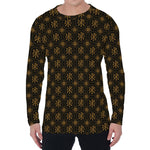 Classic Orthodox Pattern Print Men's Long Sleeve T-Shirt