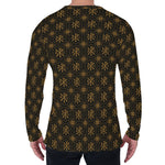 Classic Orthodox Pattern Print Men's Long Sleeve T-Shirt