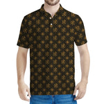 Classic Orthodox Pattern Print Men's Polo Shirt