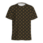Classic Orthodox Pattern Print Men's Sports T-Shirt