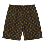 Classic Orthodox Pattern Print Men's Swim Trunks