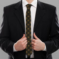 Classic Orthodox Pattern Print Necktie