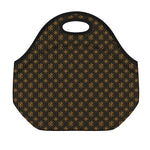 Classic Orthodox Pattern Print Neoprene Lunch Bag
