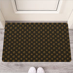 Classic Orthodox Pattern Print Rubber Doormat