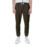 Classic Orthodox Pattern Print Scuba Joggers