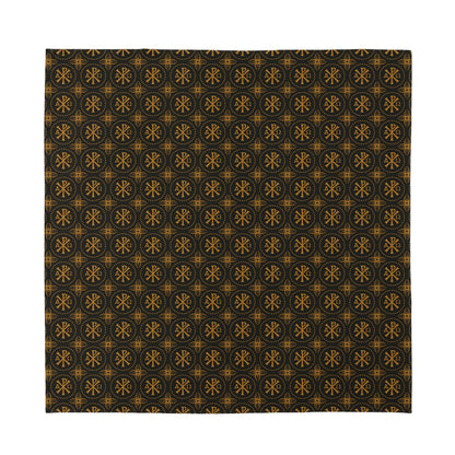 Classic Orthodox Pattern Print Silk Bandana