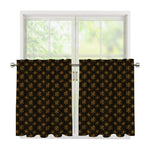 Classic Orthodox Pattern Print Tier Curtains